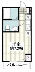 プレミアムベイルーム井土ヶ谷中町の物件間取画像